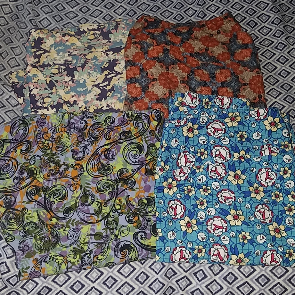TC Lularoe Lot 4 Pairs